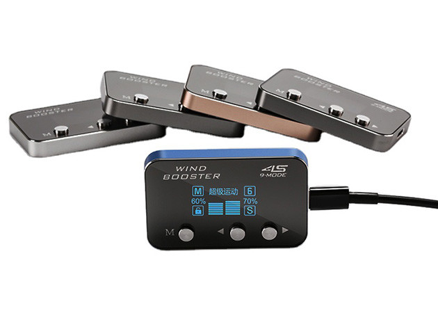 Ultra Thin 4S 9 Drive Electronic Throttle Controller With Lock Mode