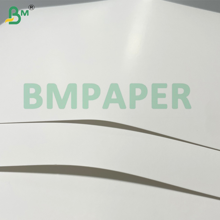 230g 250g PET Coated Paper Roll Heat Resistant Oven / Microwave Safe Waterproof & Greaseproof Food Tray Liner for Fast Food Bakery Takeaway Packaging