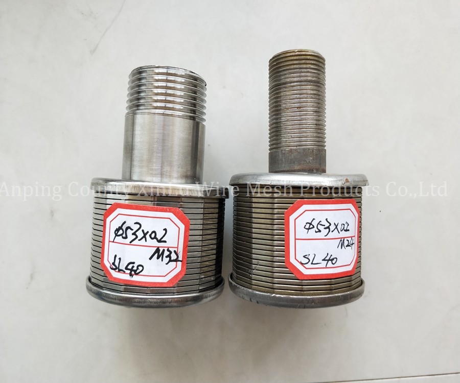 Stainless Steel 304/316 Water Wedge Wire Nozzle/Filter Nozzle for Water Treatment