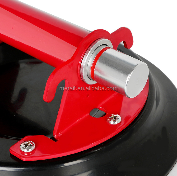 9 Inch hand glass sucker cup Pump Action Vacuum Suction Cup for Lifting Glass