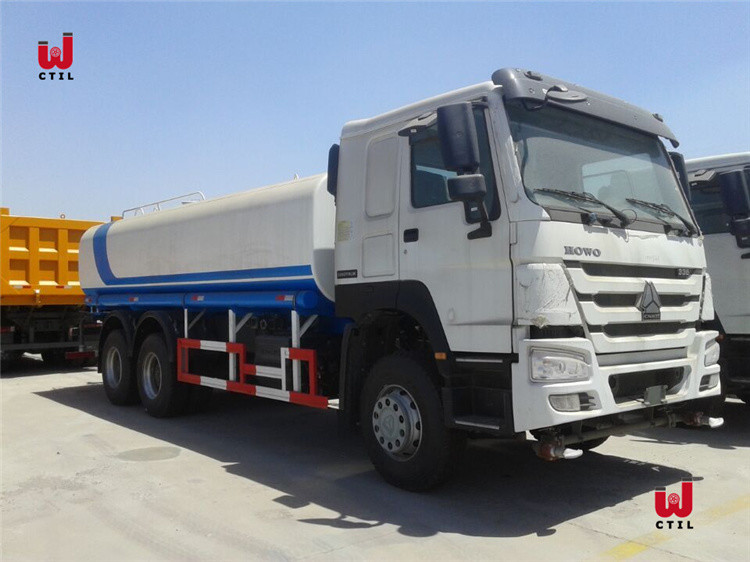 CCC Volume Water Sprinkler Truck HOWO 6X4 Tanker Truck Volume