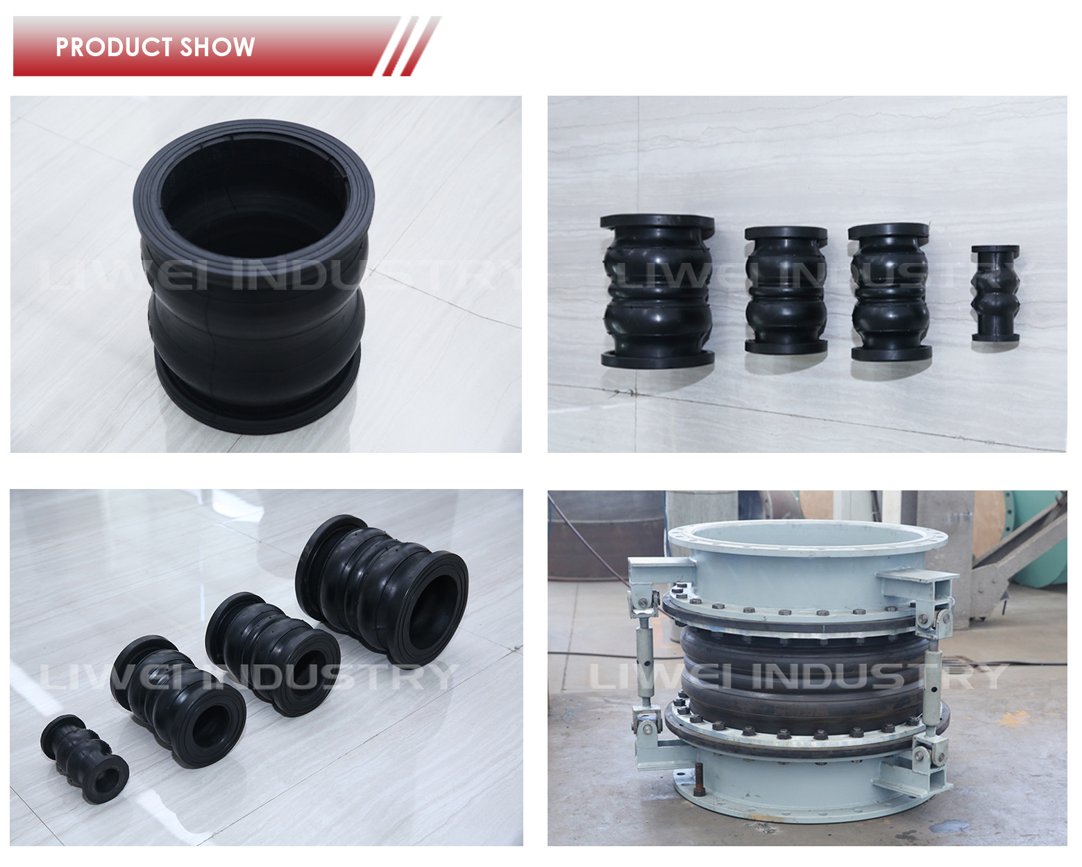 Molded Rubber Coupling Joints Expansion