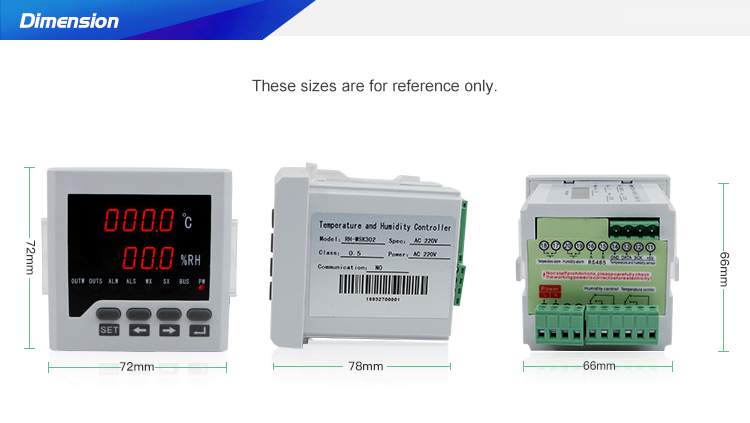 WSK302 Temperature and Humidity Controller for green house