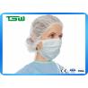 Buy cheap Nonwoven Fabric BFE 99% 3 Ply Disposable Face Mask from wholesalers