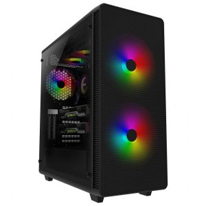 China 520mm Hieght EATX RGB PC Case With ARGB Fans on sale