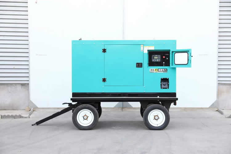 50kw Mobile Diesel Generators ISO With Cummins Diesel Engine