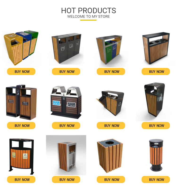 Single Barrel ISO14001 13.2gal Outdoor Wooden Trash Can