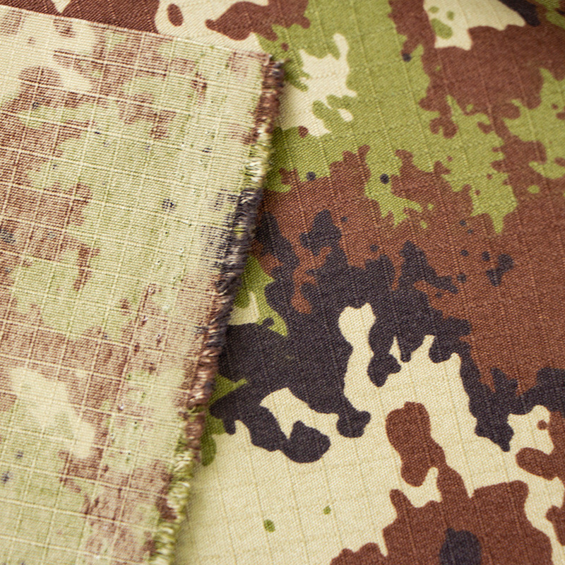 Mesh Military Green Canvas Fabric Italian Uniforms