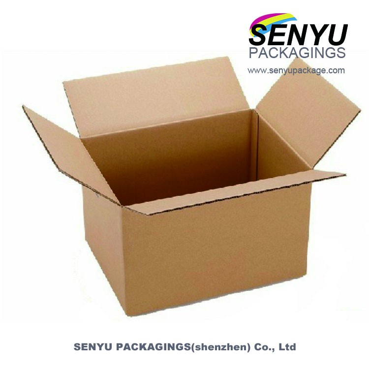 White Corrugated Shipping Boxes / Carton Corrugated Mailer Boxes ISO