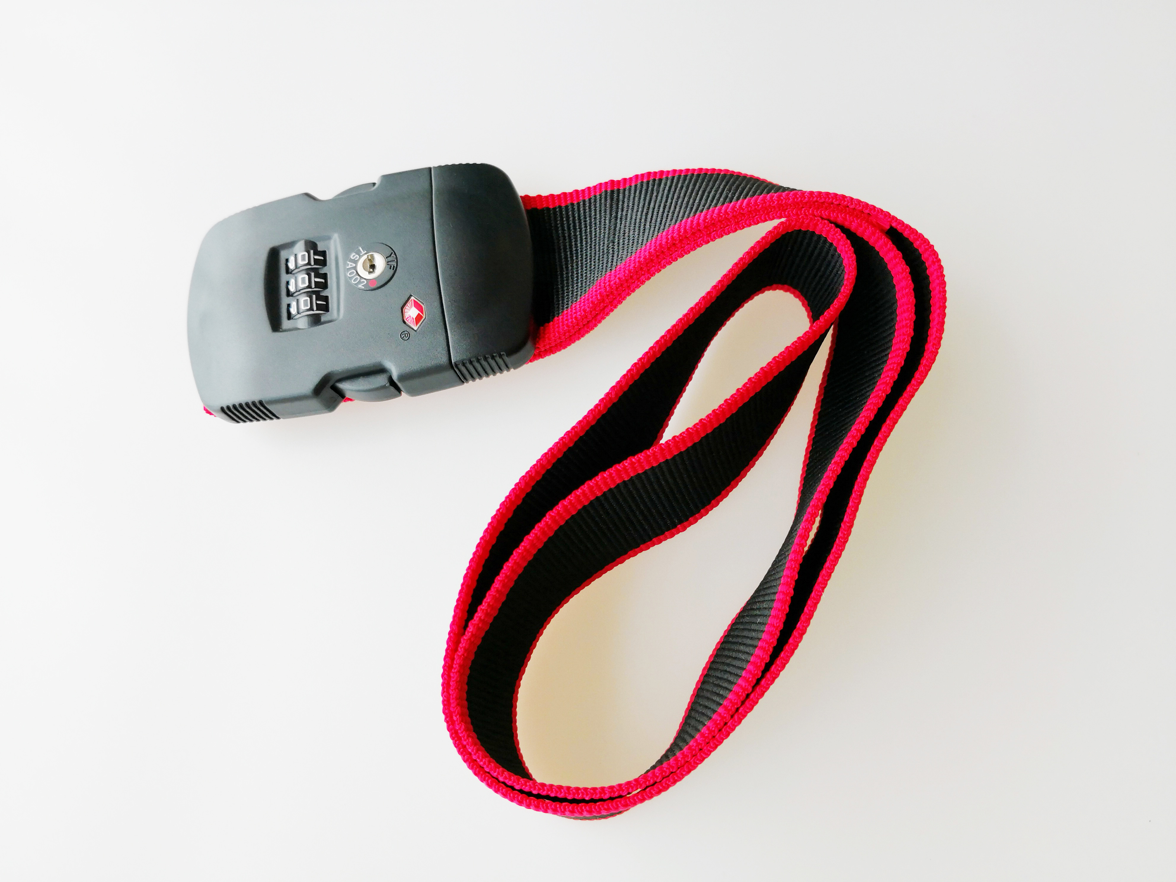 Free Sample TSA Luggage Strap Lock H001 Show Led For Travel Bag / Luggage
