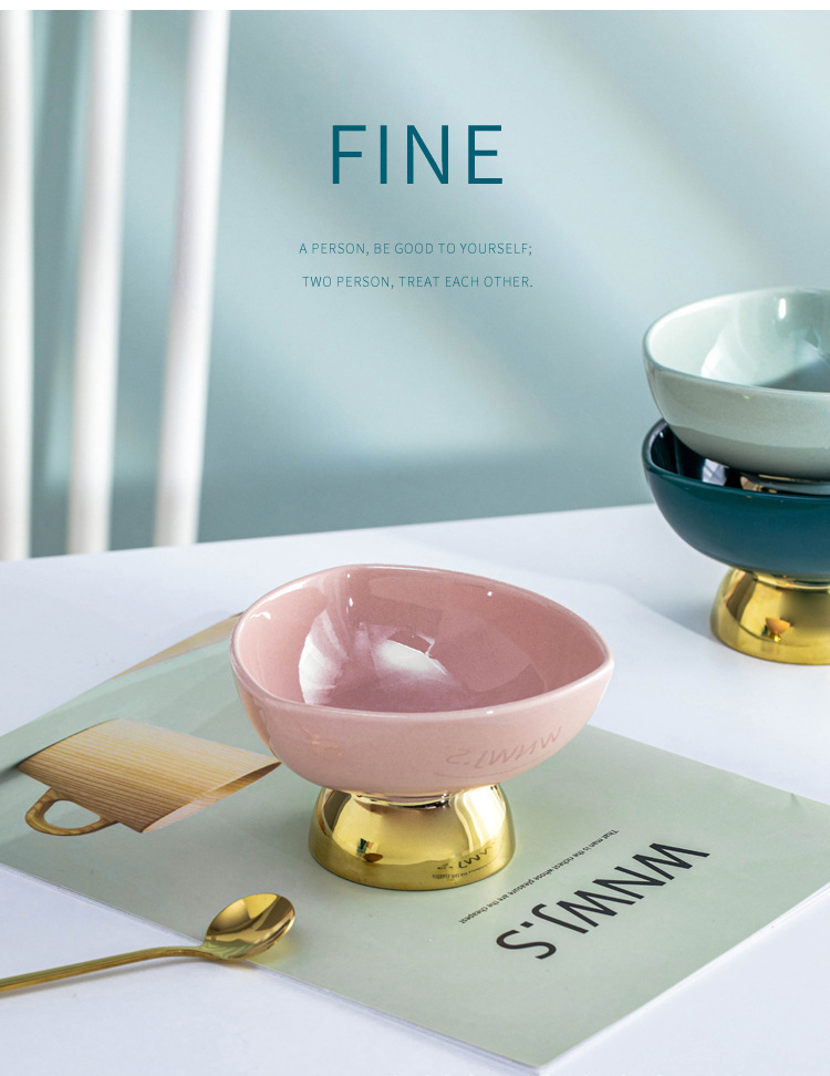 Porcelain Ceramic Home Decoration Cup For Ice Cream Dessert OEM