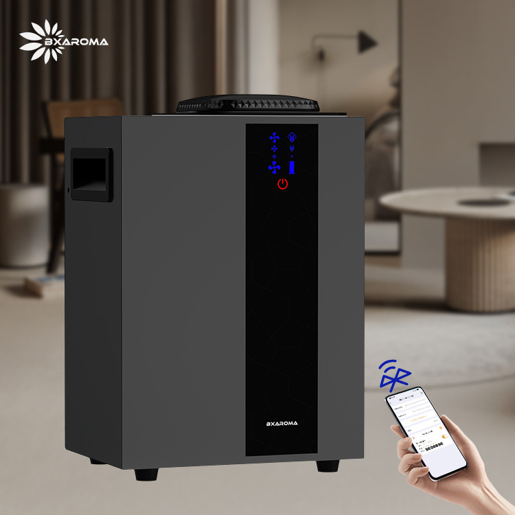 Bluetooth Home Electric Scent Diffuser Machine HVAC 1500m2 Metal