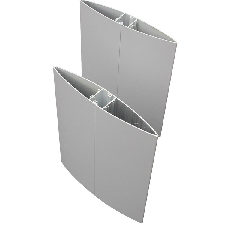 Building Facade Aluminium Profile Blinds PVDF Coating Decorative Exterior Aluminum Sun Shade System for Wall