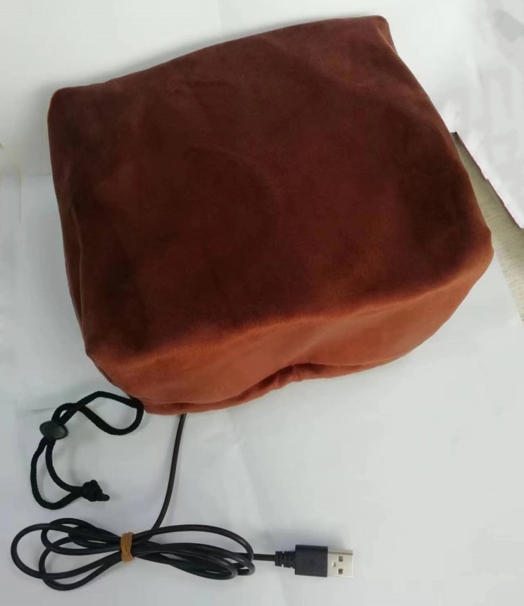 Folding Electric Heating Bag 5V Heated Lunch Bag cubic Shape