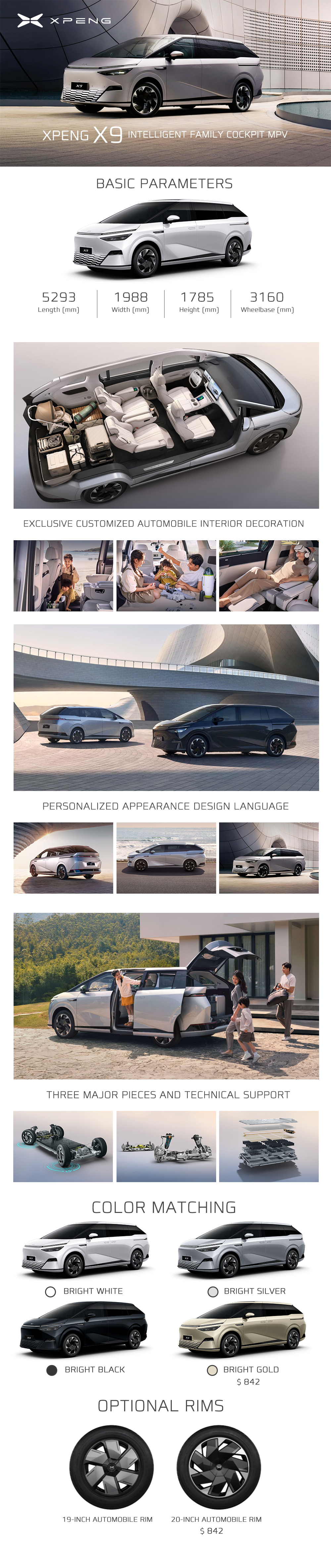 Experience the Future of Transportation with Xpeng X9 End MPV Unmatched Performance and Technology