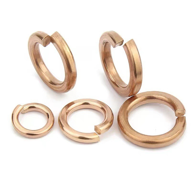 Flexibility DIN 127 Flat Spring Lock Nut Washers Customizable Inner / Outer Diameter
