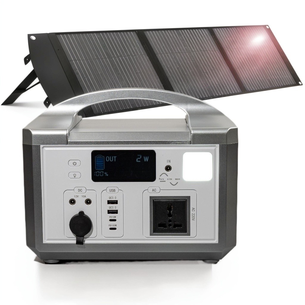 High Energy Density DC12V 300W USB Portable Power Bank Car Charger / Solar Panel Charger MSDS Approved For Home Backup