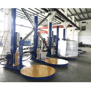 JL2100-C Automatic Pallet Stretch Wrapper , Stretch Film Pallet Packaging