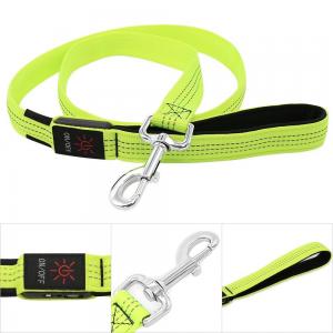 Buy cheap Customized Color LED Dog Leash , Glow In The Dark Dog Leash Light Up At Night product