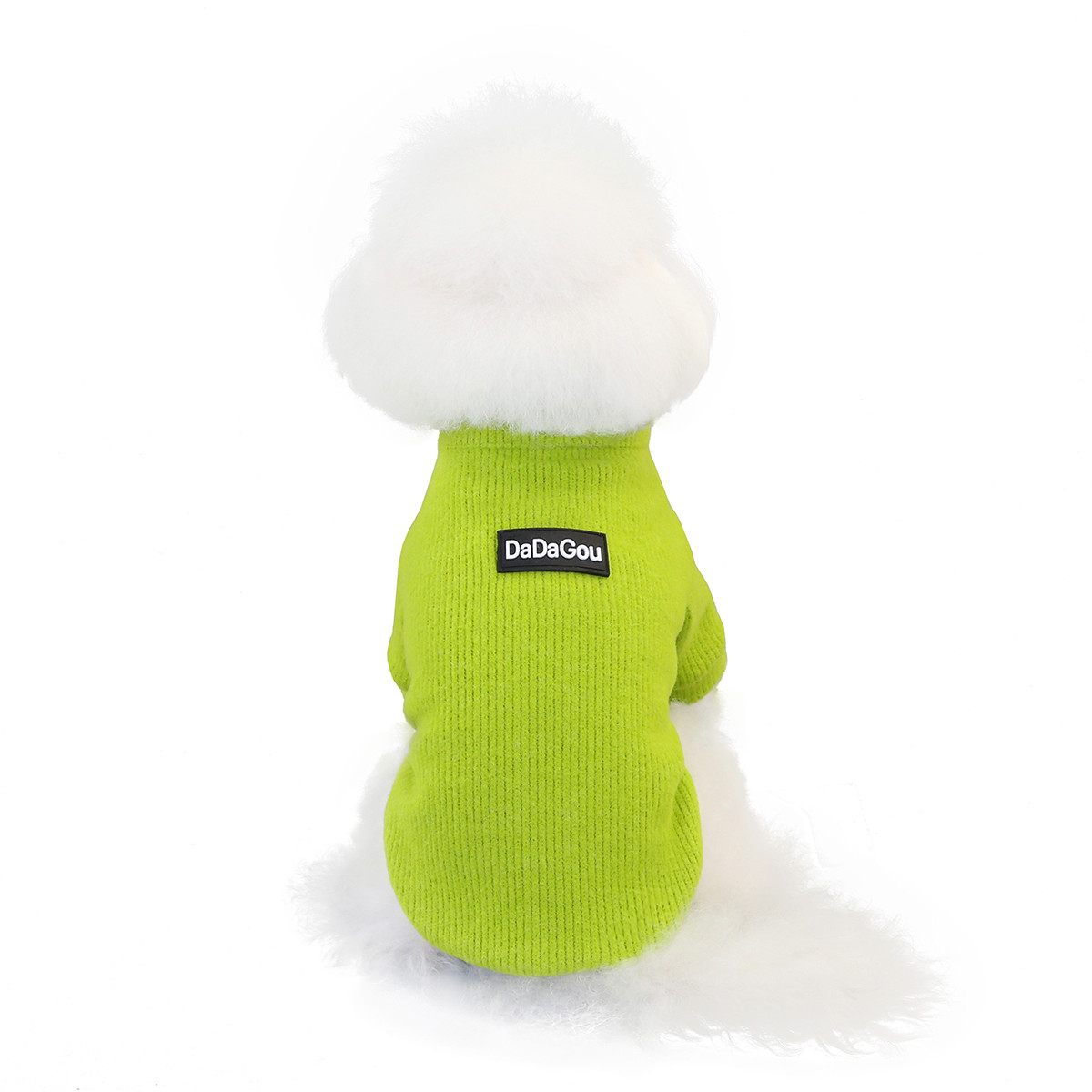 Customizable Label Winter Cotton S-XXL Dog Sweater With Zipper