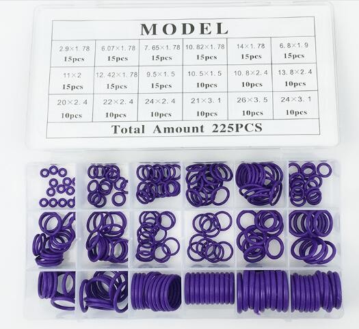 Colored NBR rubber O-Ring for air conditioning system use