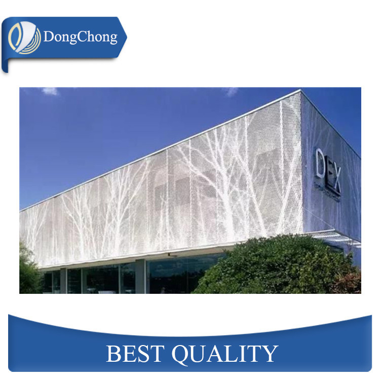 Stylish Custom Aluminum Panels Customized Hole Shape Color Theatre Use
