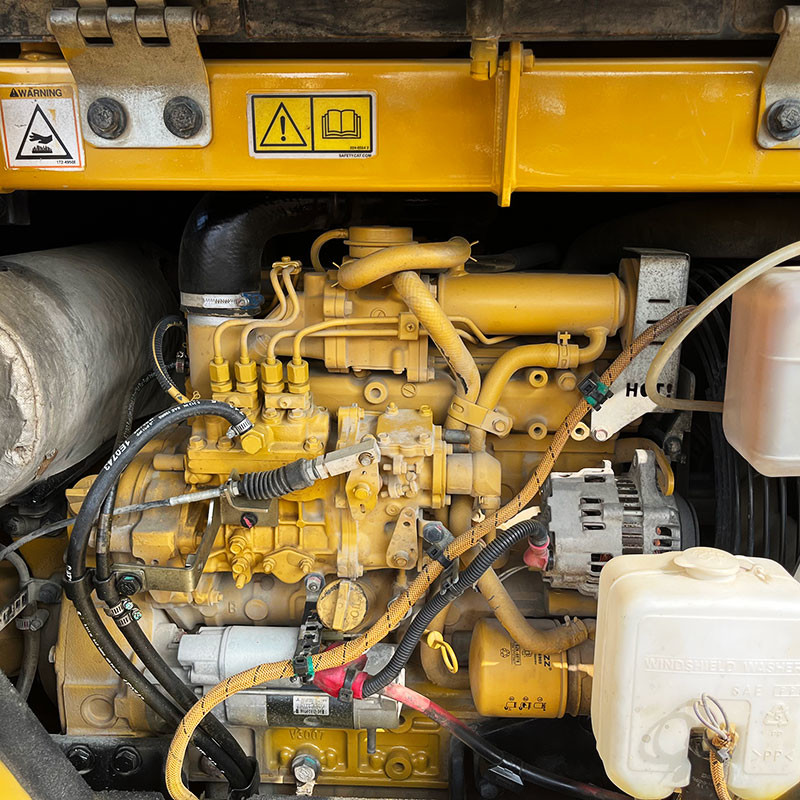Used Caterpillar 308E2 Excavator 50kw Rated Power CATC3.3 DI Engine 0.31m³ Bucket Capacity