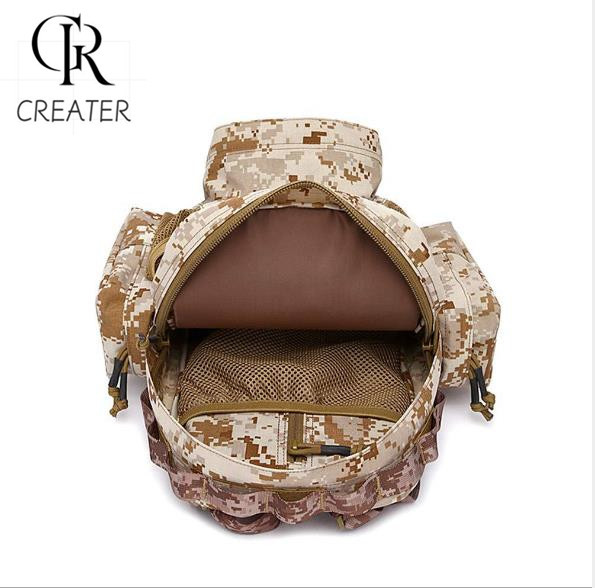 Nylon Football Equipment Backpack Waterproof Compact Tactical Backpack For Man