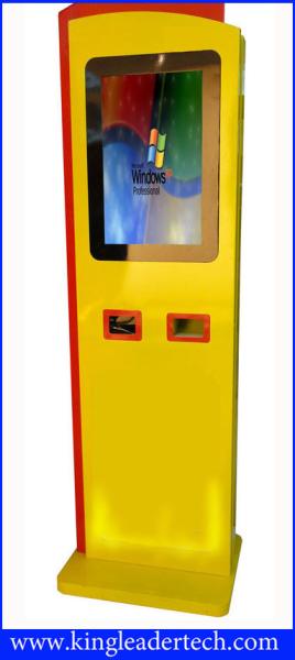 Wireless Multifunction Digital Advertising Kiosk TFT LCD Display With Android