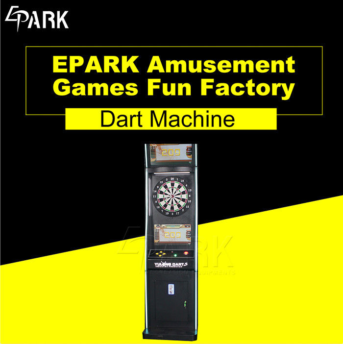Metal Material Coin Operated Electronic Dart Machine For 4 Players