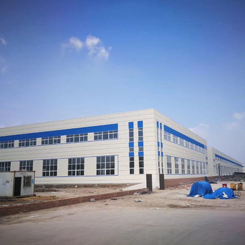 Q345B Q235B Steel Structure Workshop With Corrugated Steel Roof Cladding