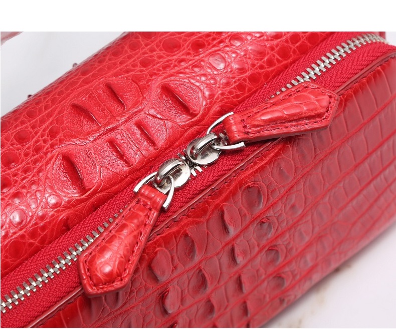 Fashion Designer Genuine Crocodile Leather Women Small Handbag Purse Authentic Alligator Skin Female Flap Shoulder Bag