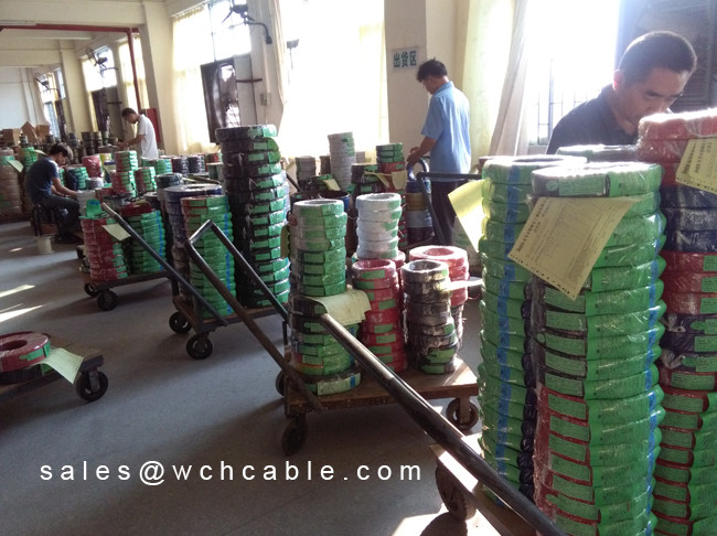 300V Crane Machine Flexible TPE Cable UL20139, UL20626, UL20820, UL21484 Suitable For Spiral Coiling