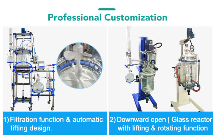 glass reactor crystallization