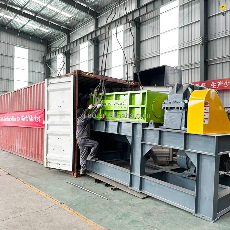 CE ISO Glass Shredding Machine Plastic Crushing Machine Pet Bottle Crusher