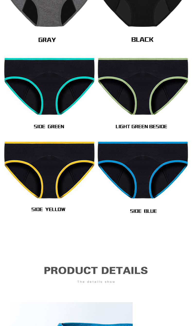 Menstrual Ladies Period Panties Underwear High Flow Physiological Underwear