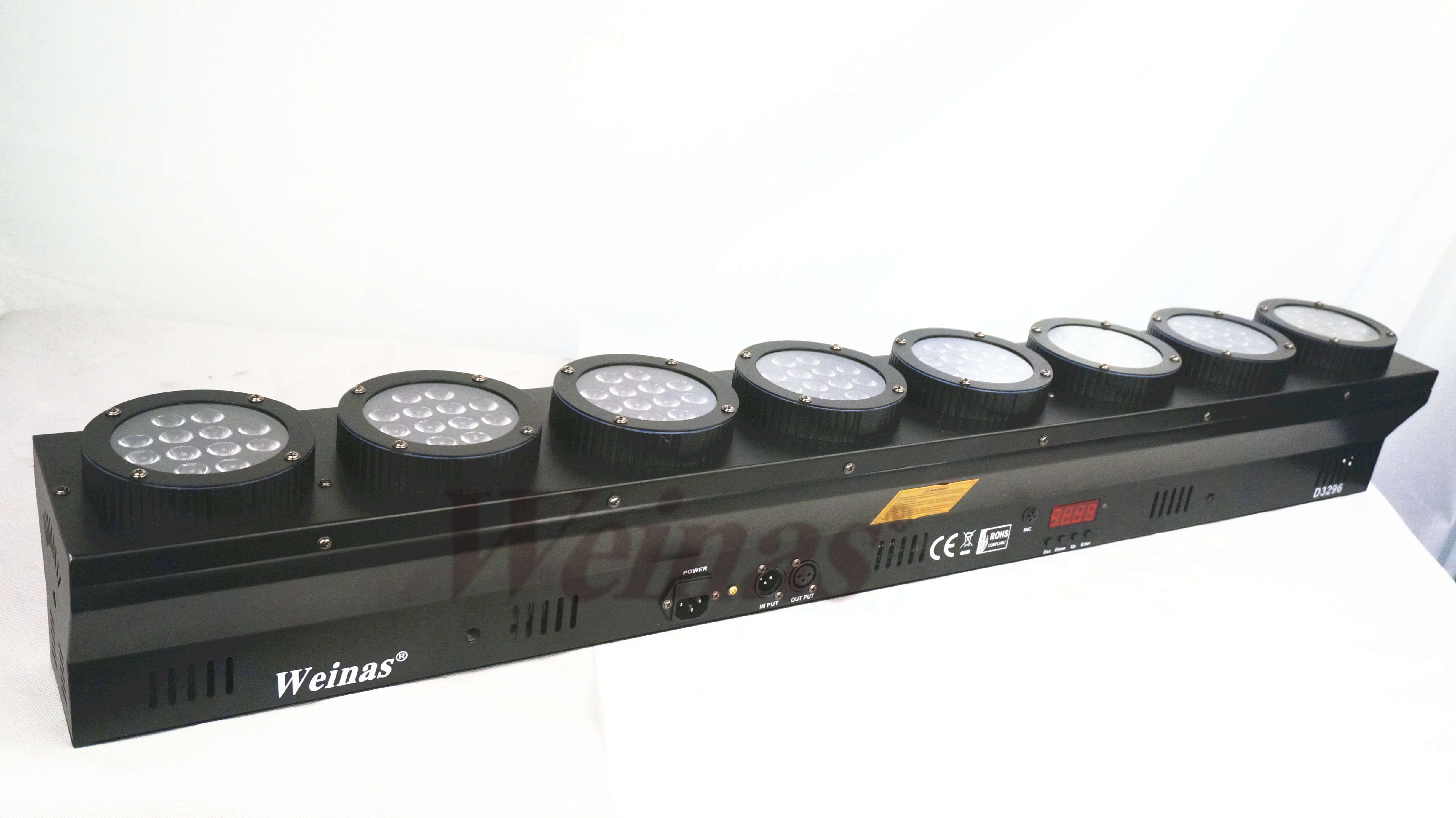 Led Wall Washer Lighting 96pcs * 3w 3 In 1 Rgb Dmx Control For Disco Night Club Party Wedding