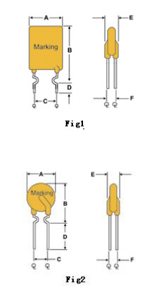 11.2Mm PTC resettable fuse and circuit breakers Low resistance