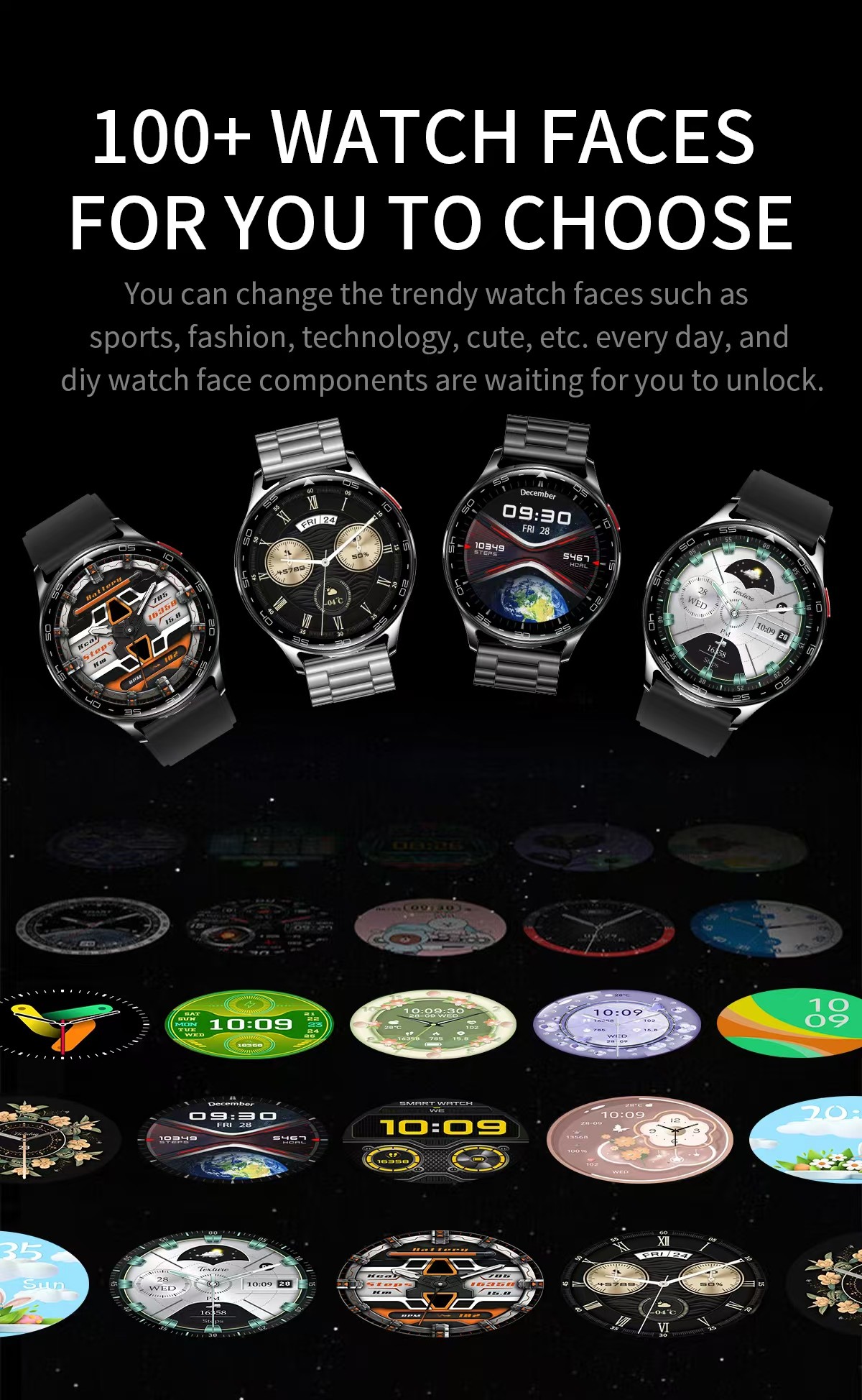 T97 Smart Watch IP67 waterproof 2 In 1 Smart Watch With Wireless Earphones