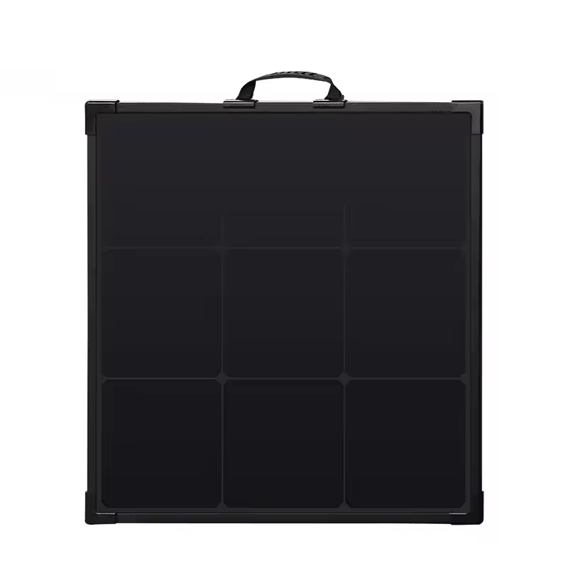 Folding Solar Kit AHONY eMobi F150W portable Mono Glass Panel for generator Home/Roof/Light/RV/Boat