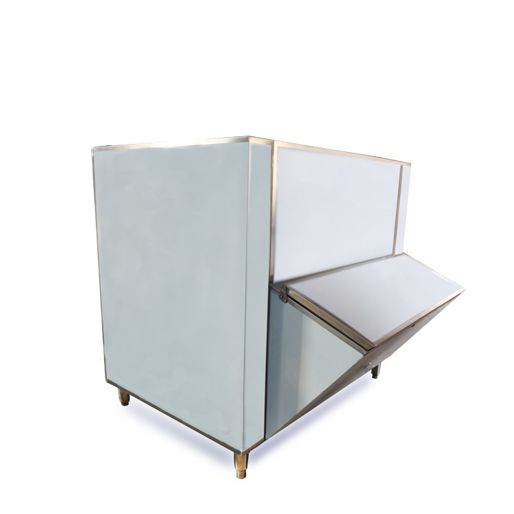 8000KG/24H Automatic Ice Storage System Flake Ice Making Machines Commercial Industry