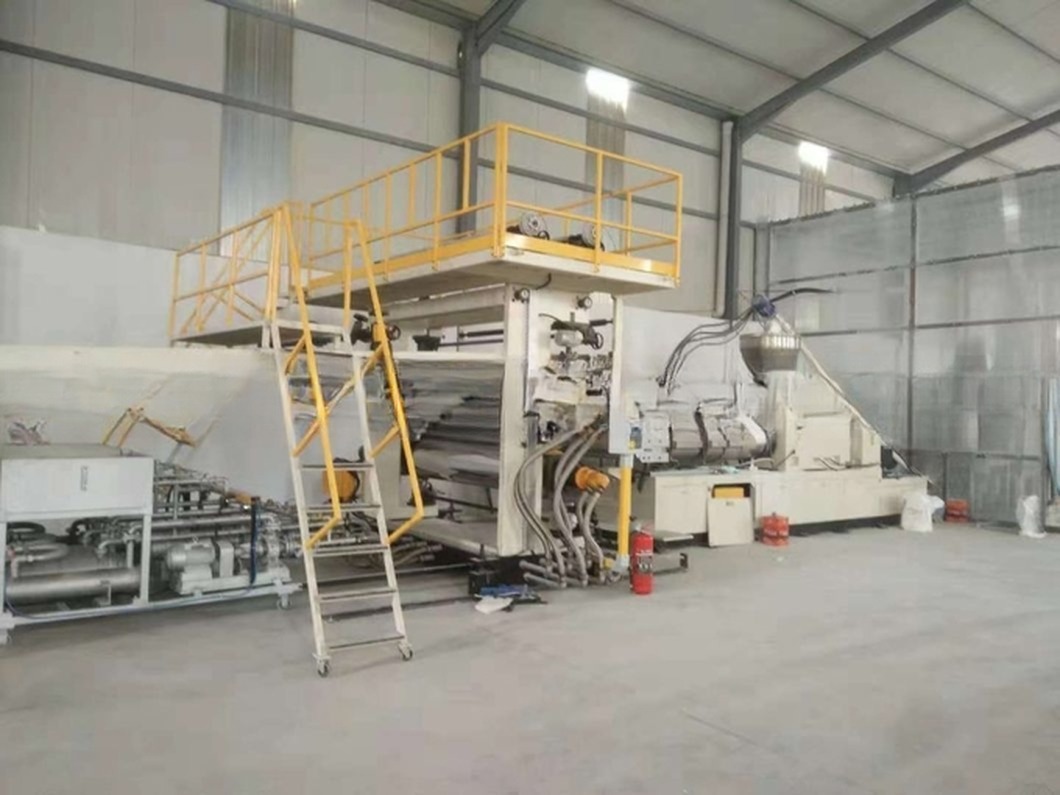 Plastic UV Board Extruder Machine / PVC Marble Sheet Production Line
