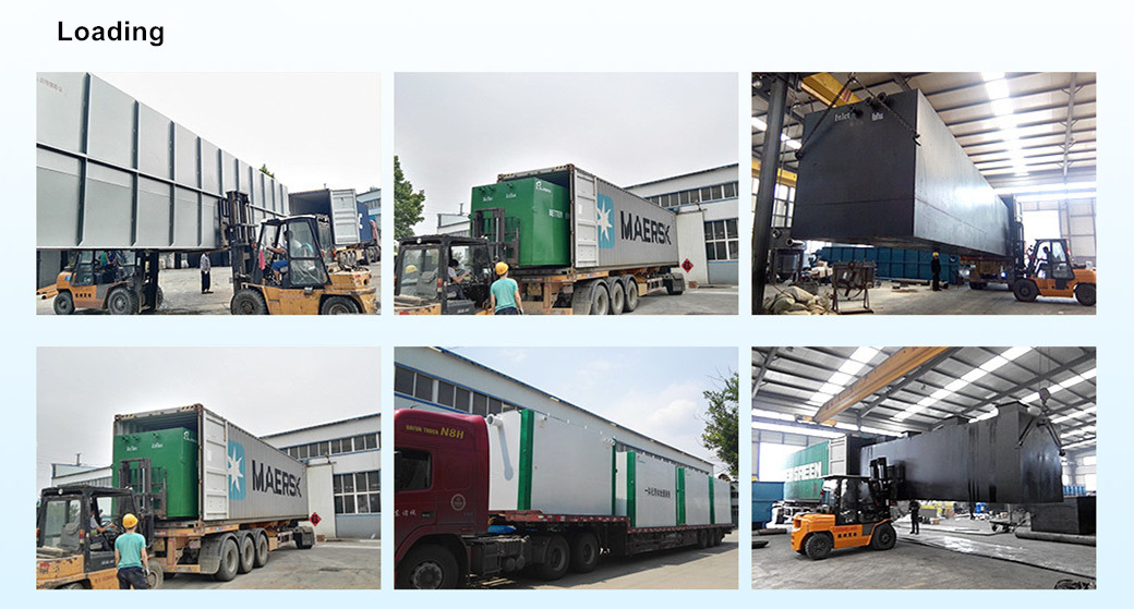 Submerged MBR Underground Wastewater Treatment Plant Design Sewage Treatment Equipment