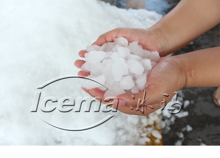 Stainless Steel Ice Crusher Machine 200kg/Min Electric Outdoor