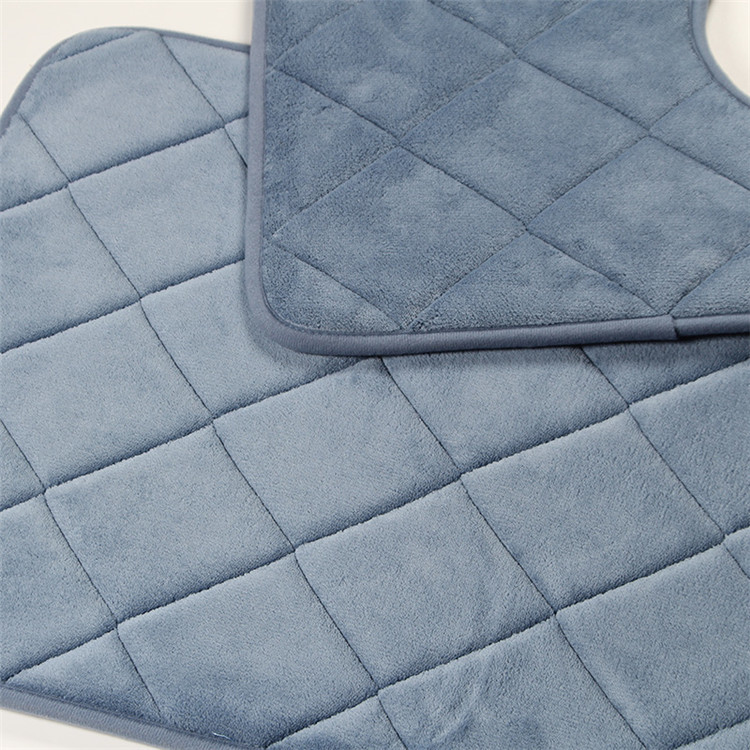 OEM 600G Memory Foam Shower Mat Nonslip Bathroom Rug