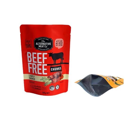 Customized Food Grade Resealableplastic pouch food packaging Zipper Bag
