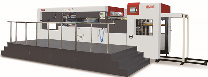 JIGUO Waste Paper Die Cutting Stripping Machine Flatbed Corrugated Cardboard