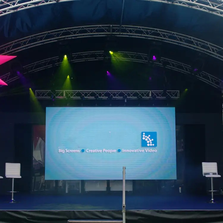 14Bit~16Bit Brightness Led Display Screen Rental SMD1415 P2.976 For Advertising