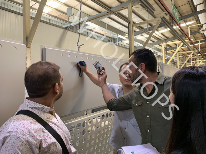 800×800mm 8.0MM Powder Coated Metal Panels Exterior Aluminum Wall Cladding