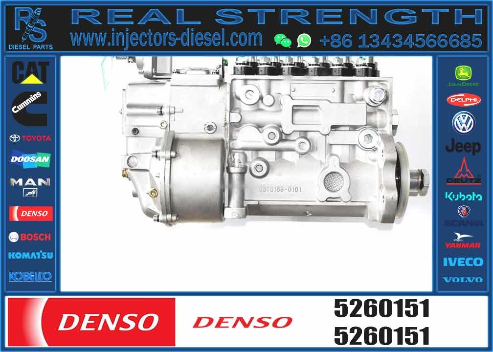 EBHF6PH120305 Original Weifu Fuel Injection Pump 6PH110 5260151 For Cummins Engine 6LTAAA8.8-C340
